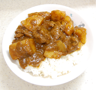牛すじカレー7